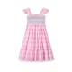Rachel Carson Girls Dress Candy Floss Gingham with Spearmint Hand Smocking Rachel Carson Girls Dress Candy Floss Gingham with Spearmint Hand Smocking